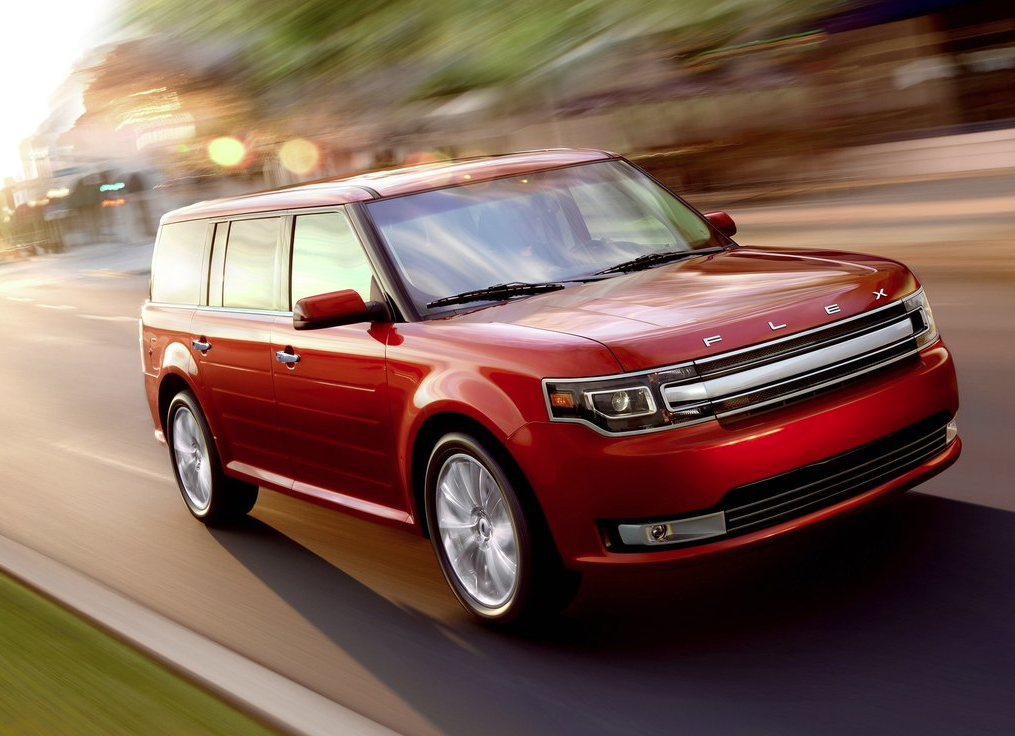 2013 Ford Flex red