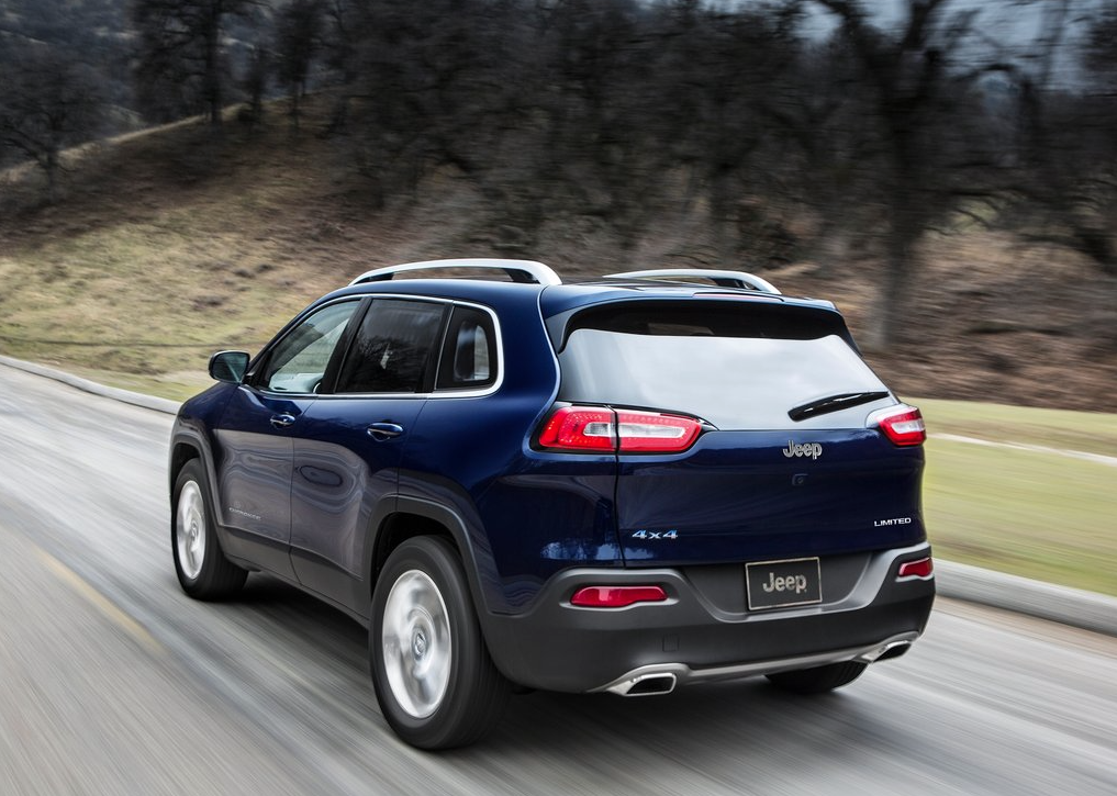 2015 Jeep Cherokee limited blue