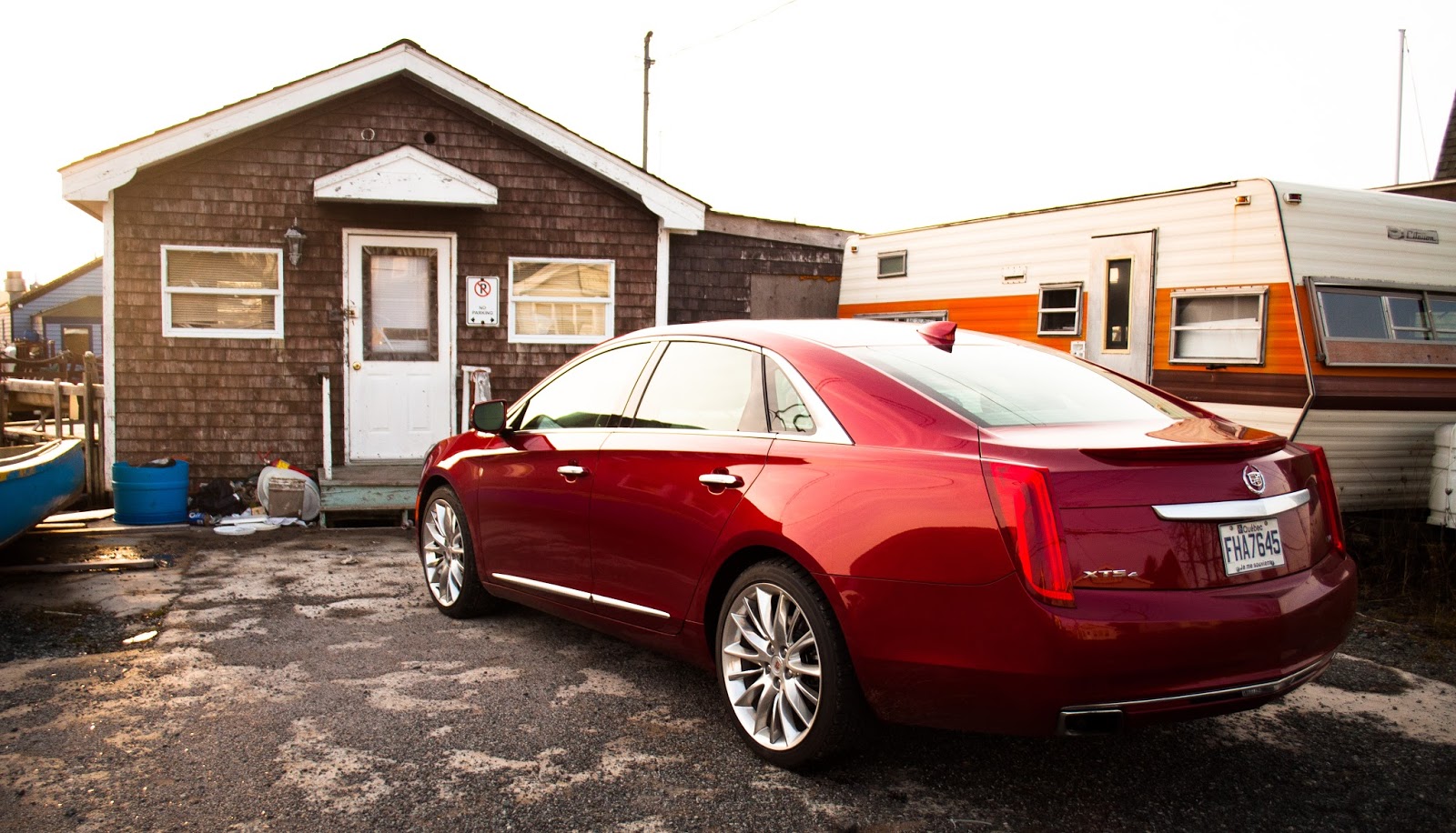 2015 Cadillac XTS Vsport rear