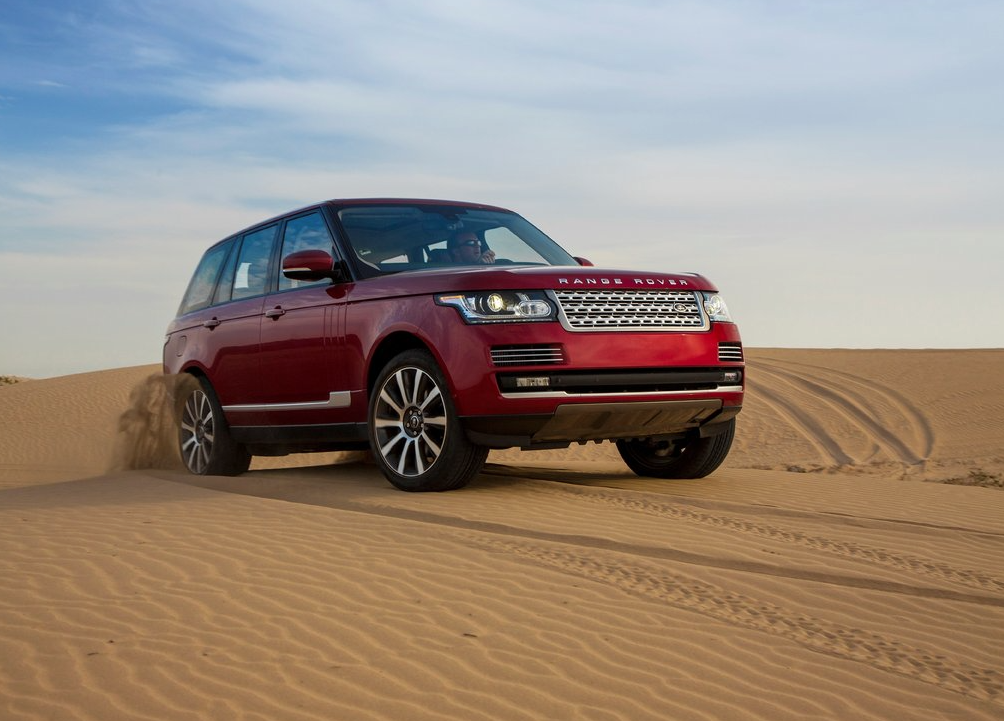 2014 Range Rover red