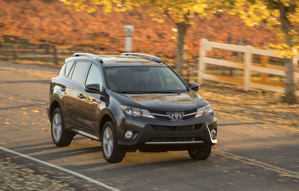 2014 Toyota RAV4 green