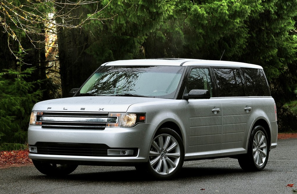 2013 Ford Flex silver