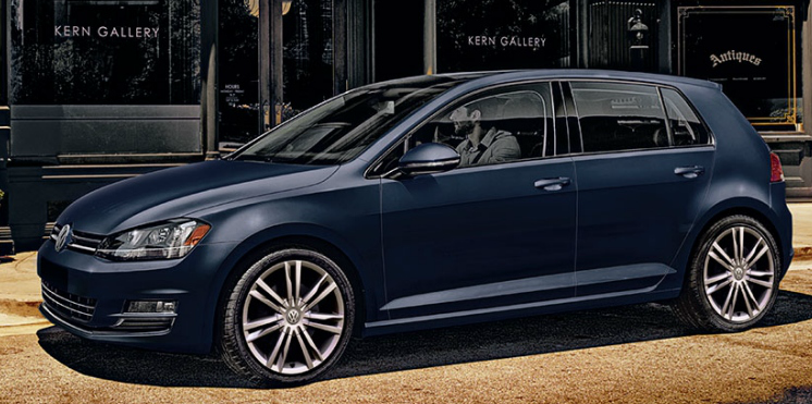 2015 Volkswagen Golf grey