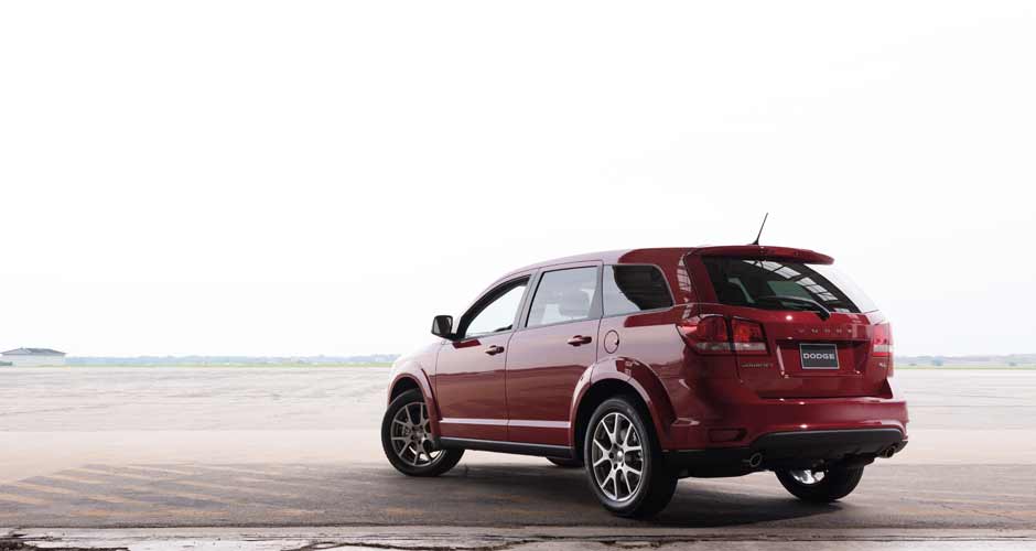 2014 Dodge Journey red