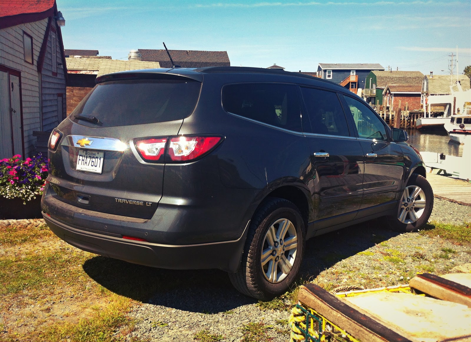 2014 Chevrolet Traverse LT rear Fishermens cove