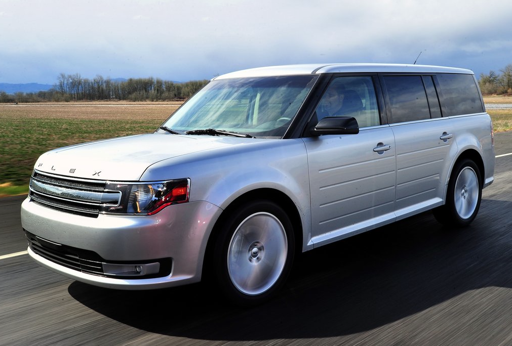 2013 Ford Flex silver