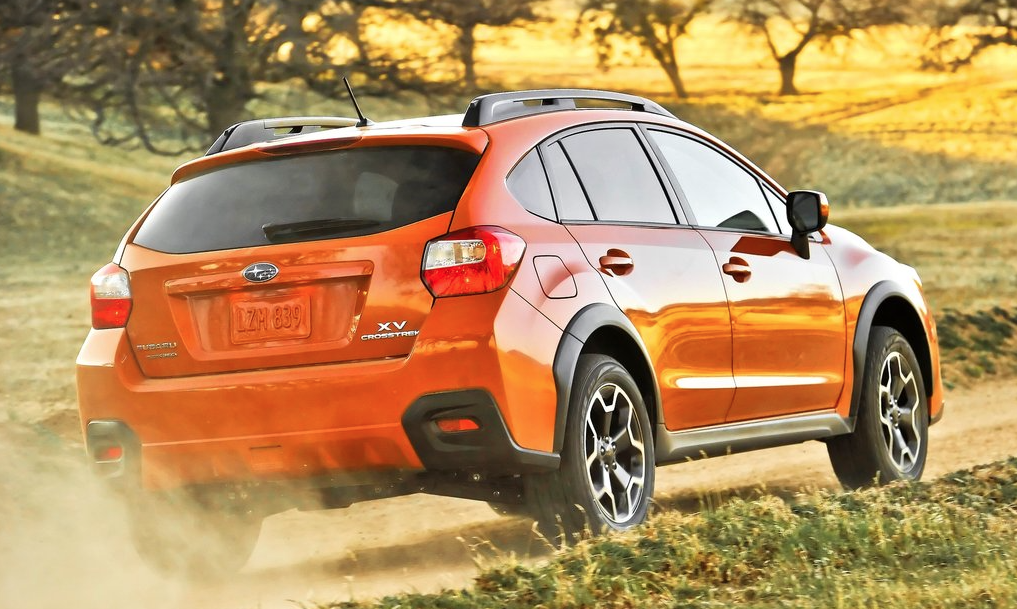 2013 Subaru XV Crosstrek orange