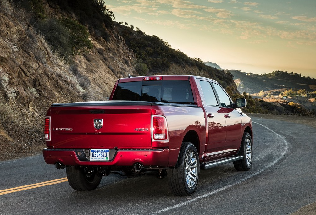 2014 Ram 1500 Limited red crew cab