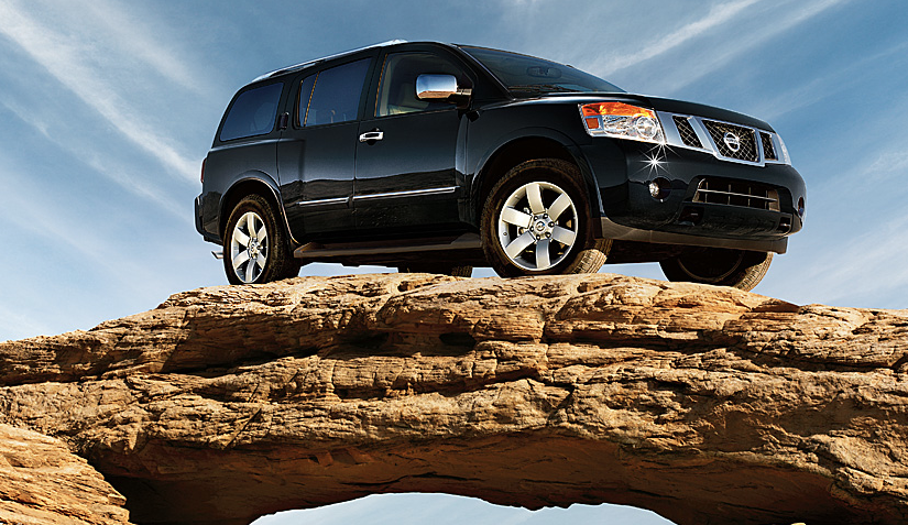 2014 Nissan Armada SL black