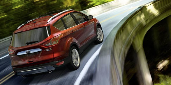 2014 Ford Escape red