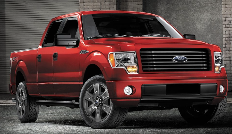 2014 Ford F150 STX red