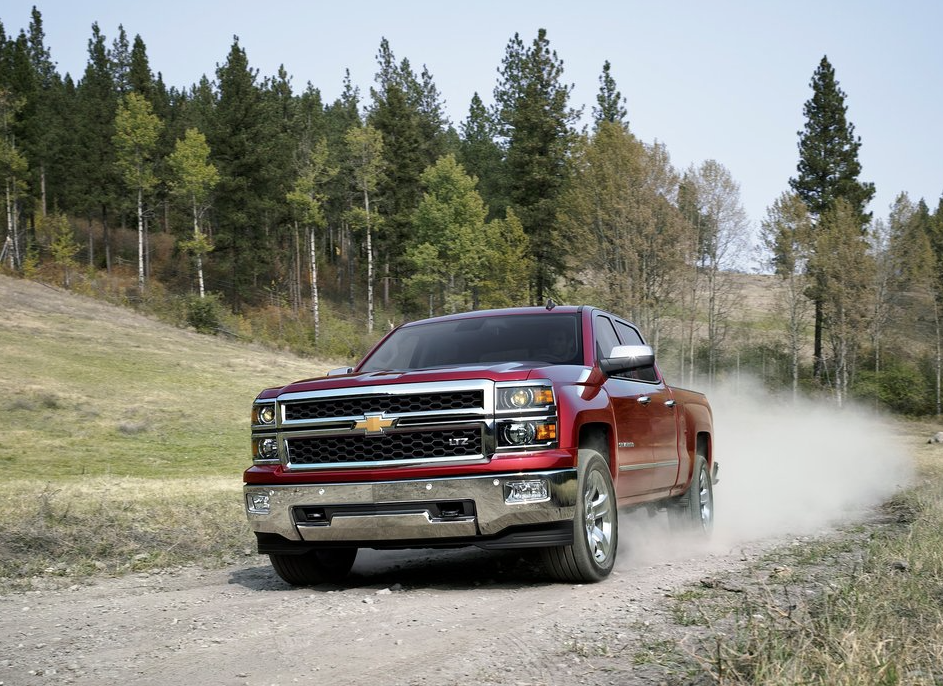 2014 Chevrolet Silverado red