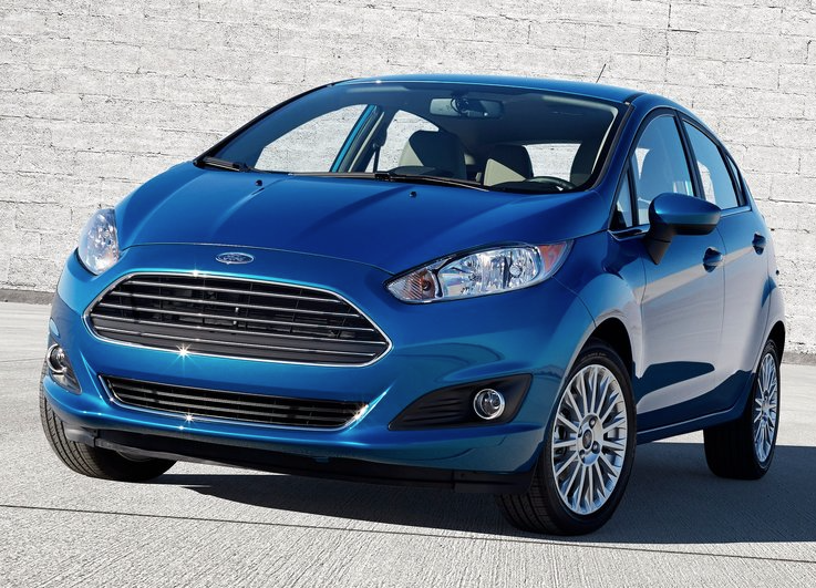 2014 Ford Fiesta blue