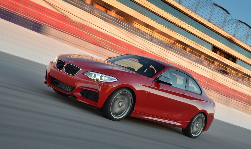 2015 BMW M235i red