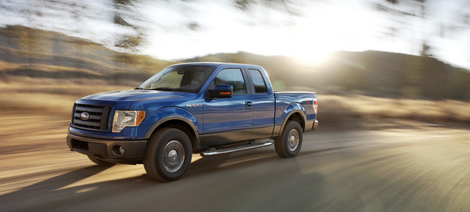 2009 Ford F-150 FX4 Supercab blue