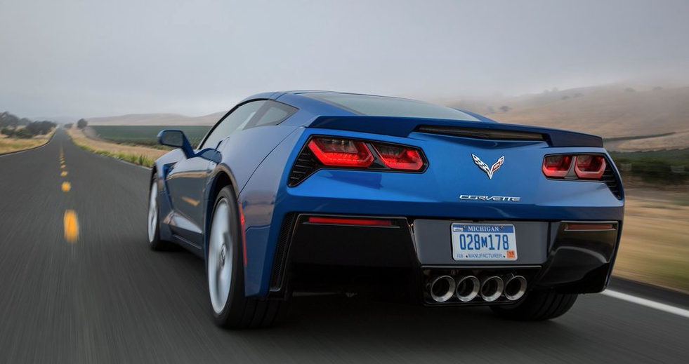 2014 Chevrolet Corvette Stingray C7 blue