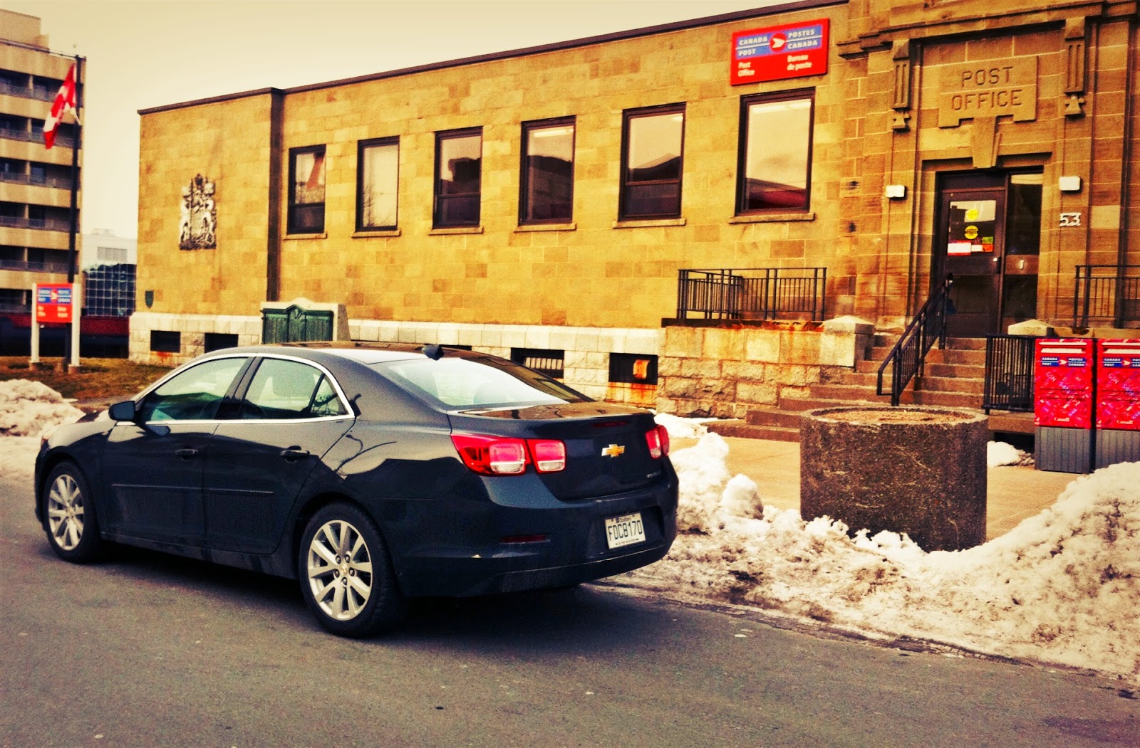 2014 Chevrolet Malibu LT rear view