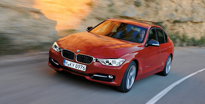 2012 BMW 3-Series sedan red