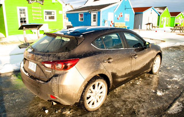 2014 Mazda 3 salt-covered