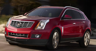 2013 Cadillac SRX red