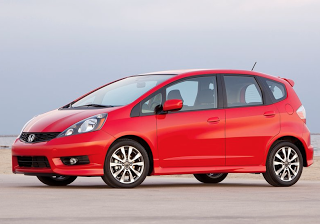 2012 Honda Fit Sport red