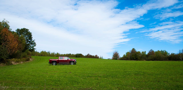 2014 GMC Sierra farm field