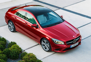 2014 Mercedes-Benz CLA250 red