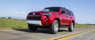 2014 Toyota 4Runner red