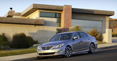 2012 Hyundai Genesis sedan silver