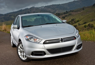 2013 Dodge Dart silver