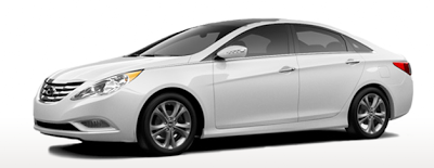 2013 Hyundai Sonata GL white