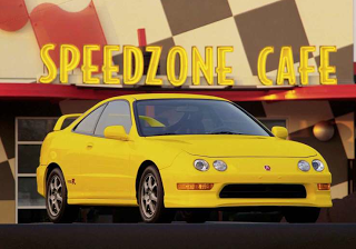 2001 Acura Integra Type R yellow