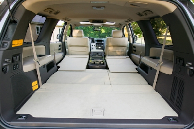 2012 Toyota Sequoia cargo area