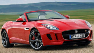 2014 Jaguar F-Type V8S red