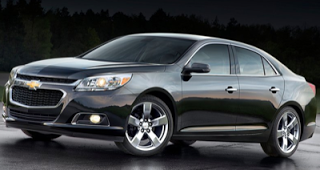 2014 Chevrolet Malibu black