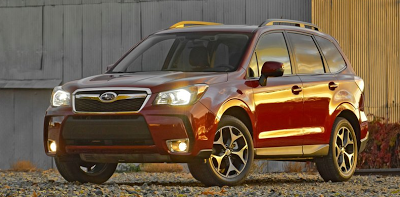 2014 Subaru Forester red