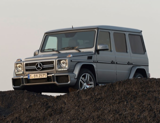 2013 Mercedes-Benz G63 AMG silver