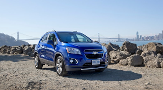 2014 Chevrolet Trax blue