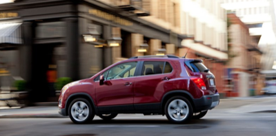 2013 Chevrolet Trax red