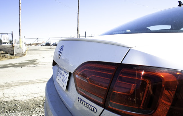 2013 Volkswagen Jetta Turbo Hybrid Rear Lip Spoiler