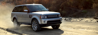 2013 Land Rover Range Rover Sport dirt road