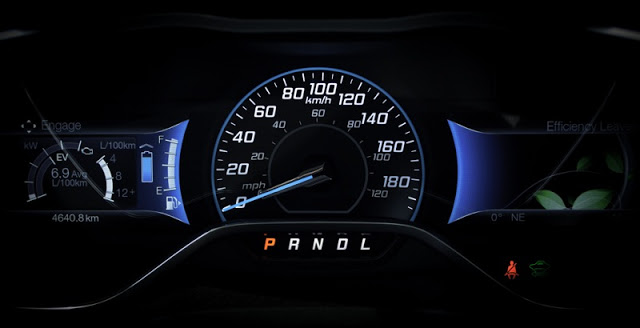 2013 Ford C-Max gauge cluster Engage