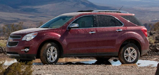 2013 Chevrolet Equinox red