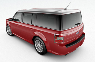 2013 Ford Flex SEL AWD Ruby Red