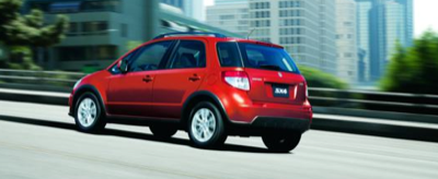 2013 Suzuki SX4 crossover red