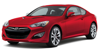 2013 Hyundai Genesis Coupe Tsukuba Red