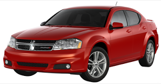 2013 Dodge Avenger Red