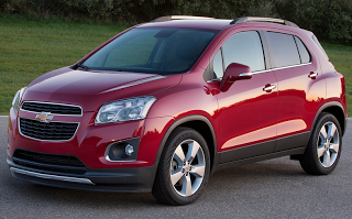 2013 Chevrolet Trax red
