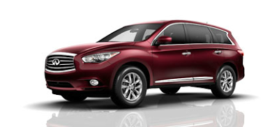 2013 Infiniti JX35 Sangria Red