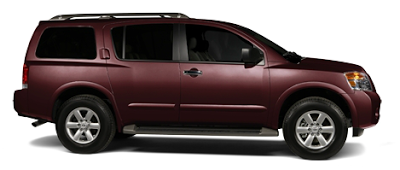 2013 Nissan Armada midnight garnet